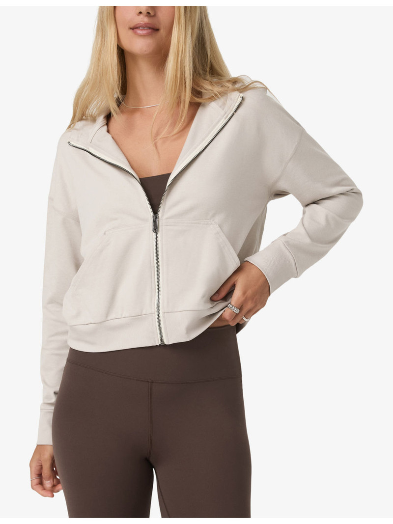 Halo Modern Full-Zip Stretch-Woven Hoodie 3