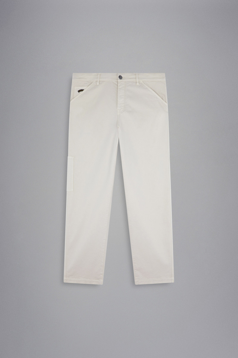 STRETCH COTTON CARPENTER TROUSERS 1