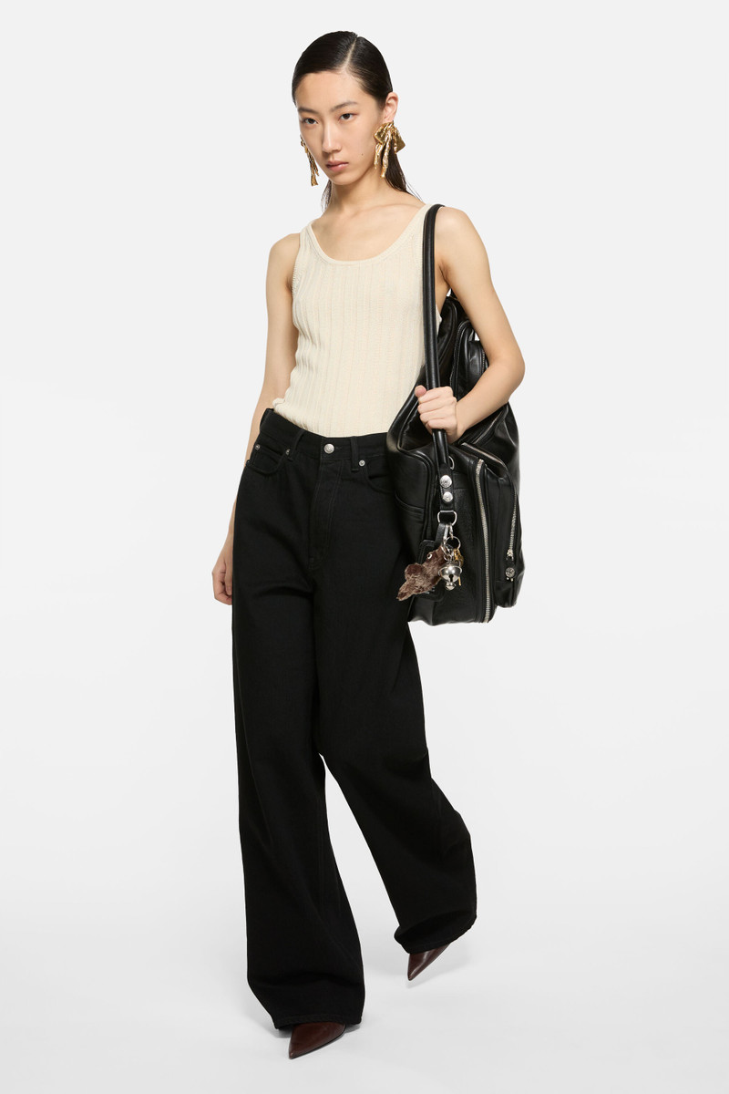 Acne Studios Baggy fit jeans - 1981 - Black outlook