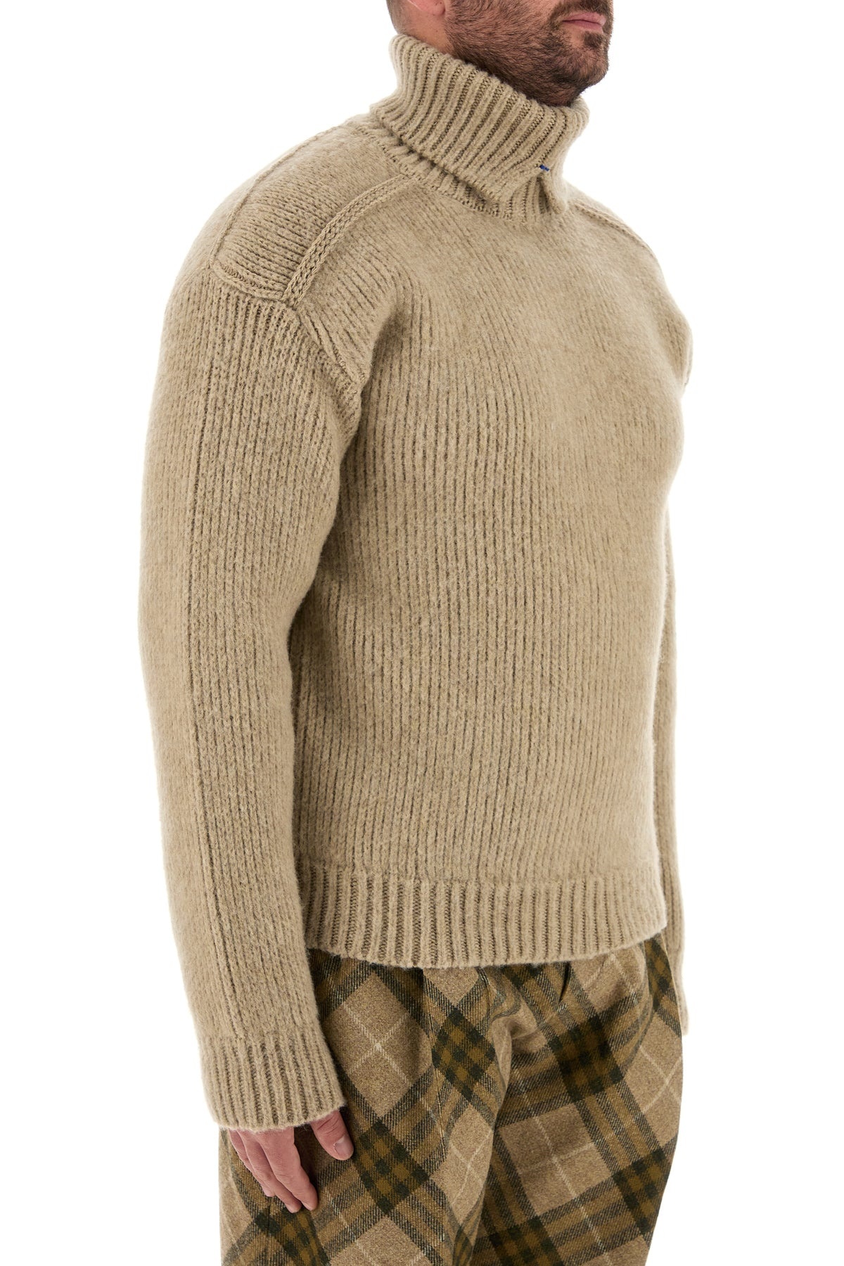 Cappuccino wool blend sweater - 3