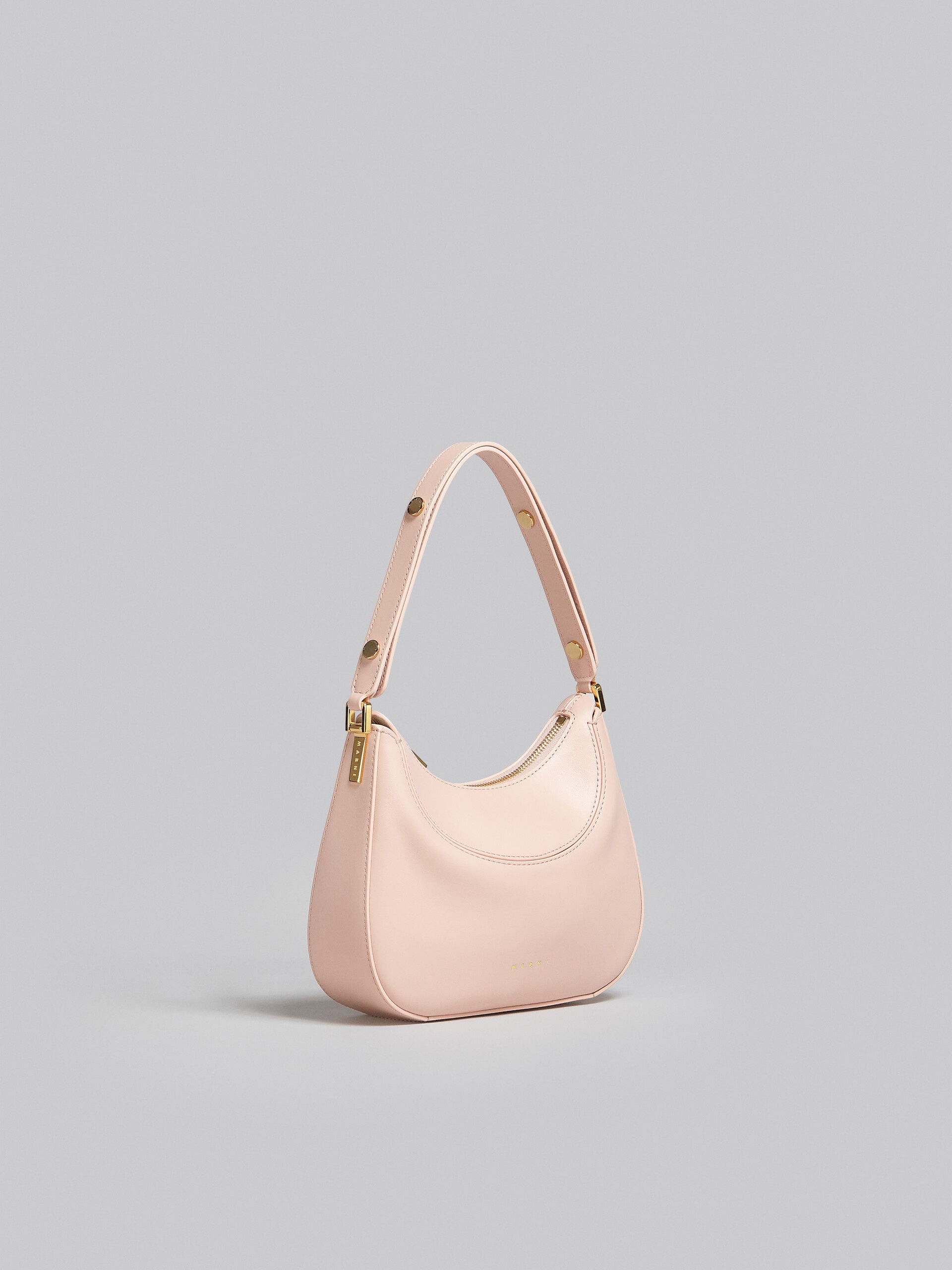 MILANO MINI BAG IN PINK LEATHER - 5