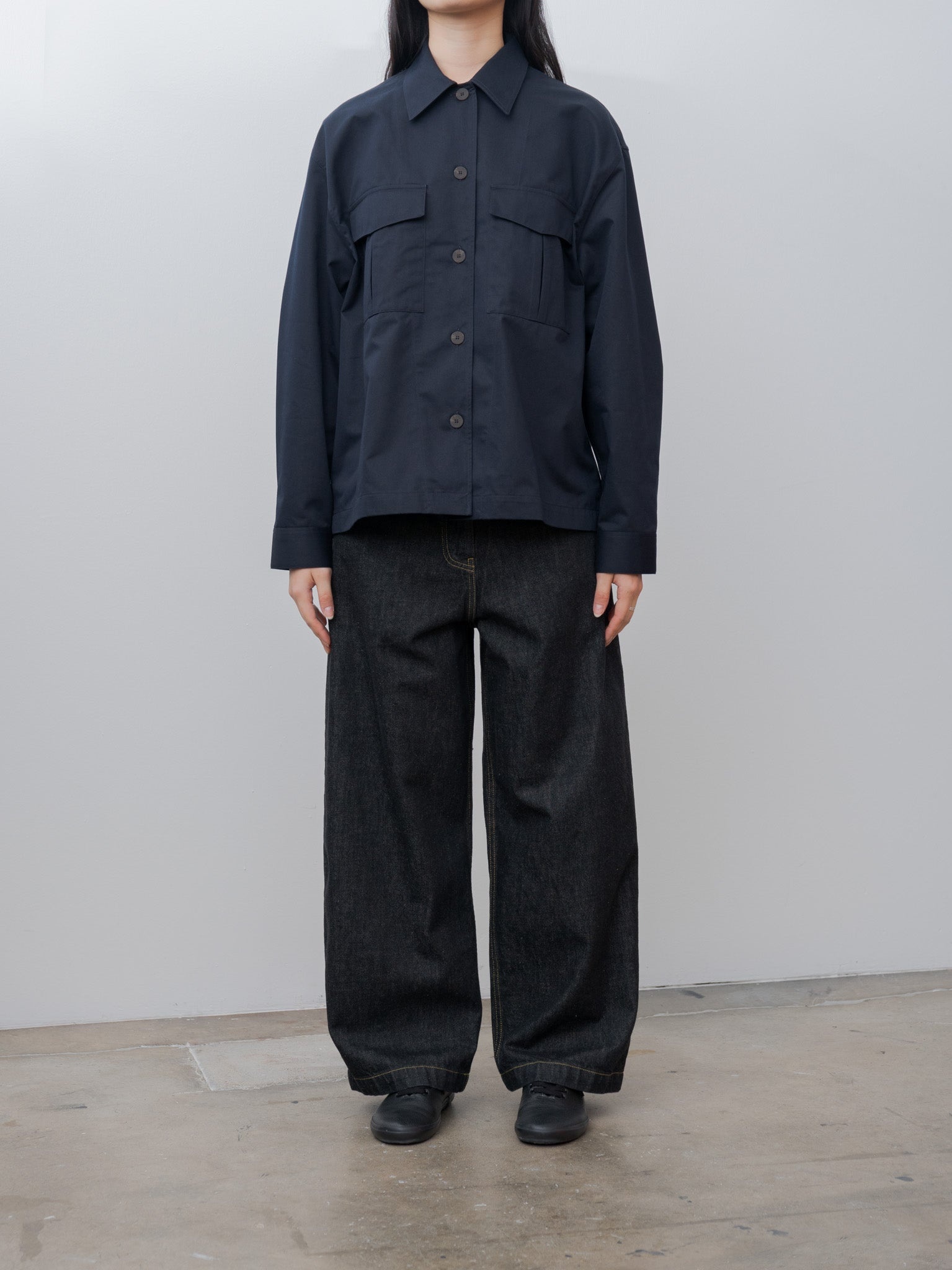 KUKES Shirt Jacket - Darkest Navy - 2