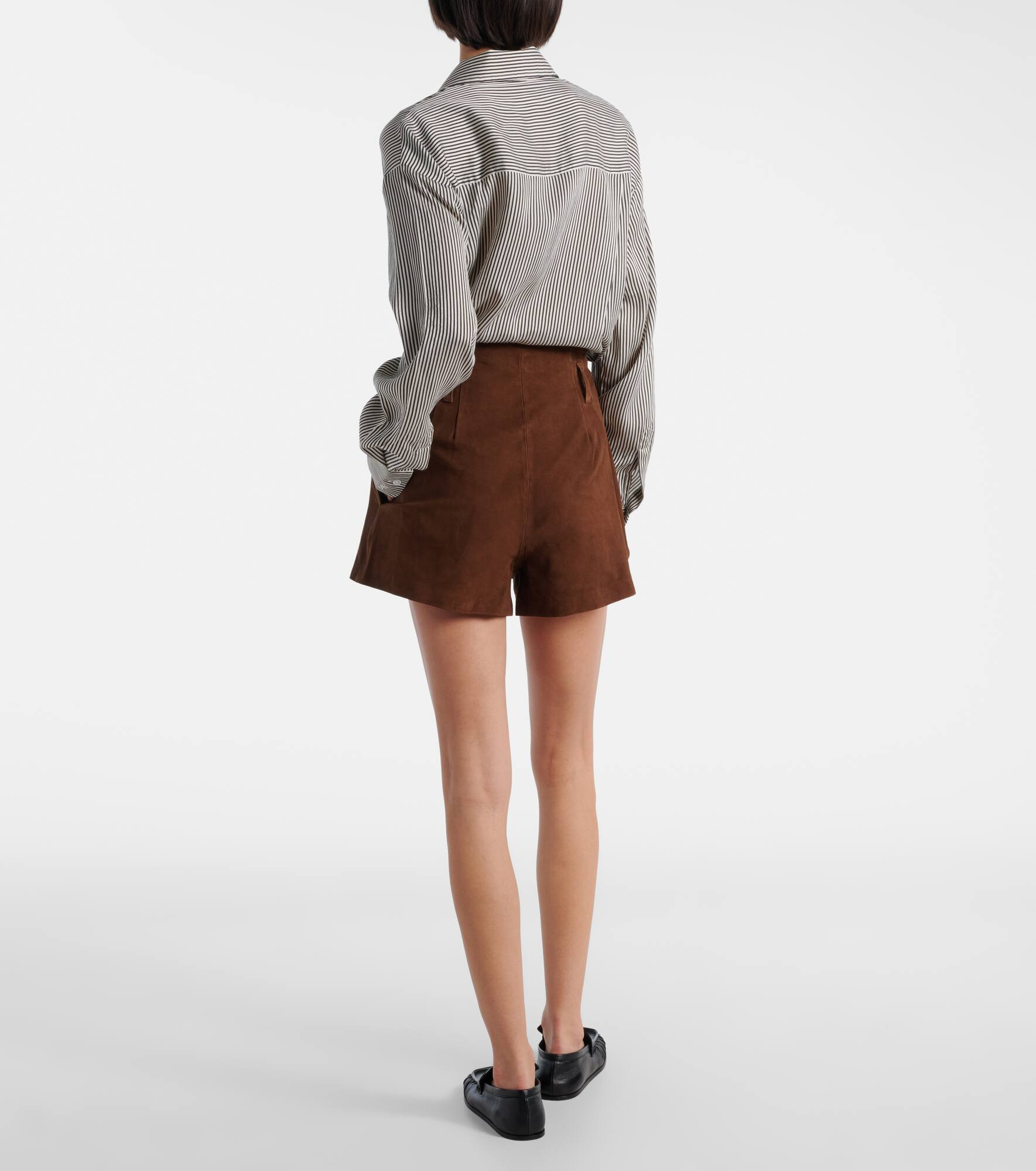 Lise suede shorts - 3