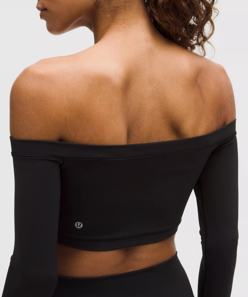 Wunder Train Off-Shoulder Long-Sleeve Shirt 8