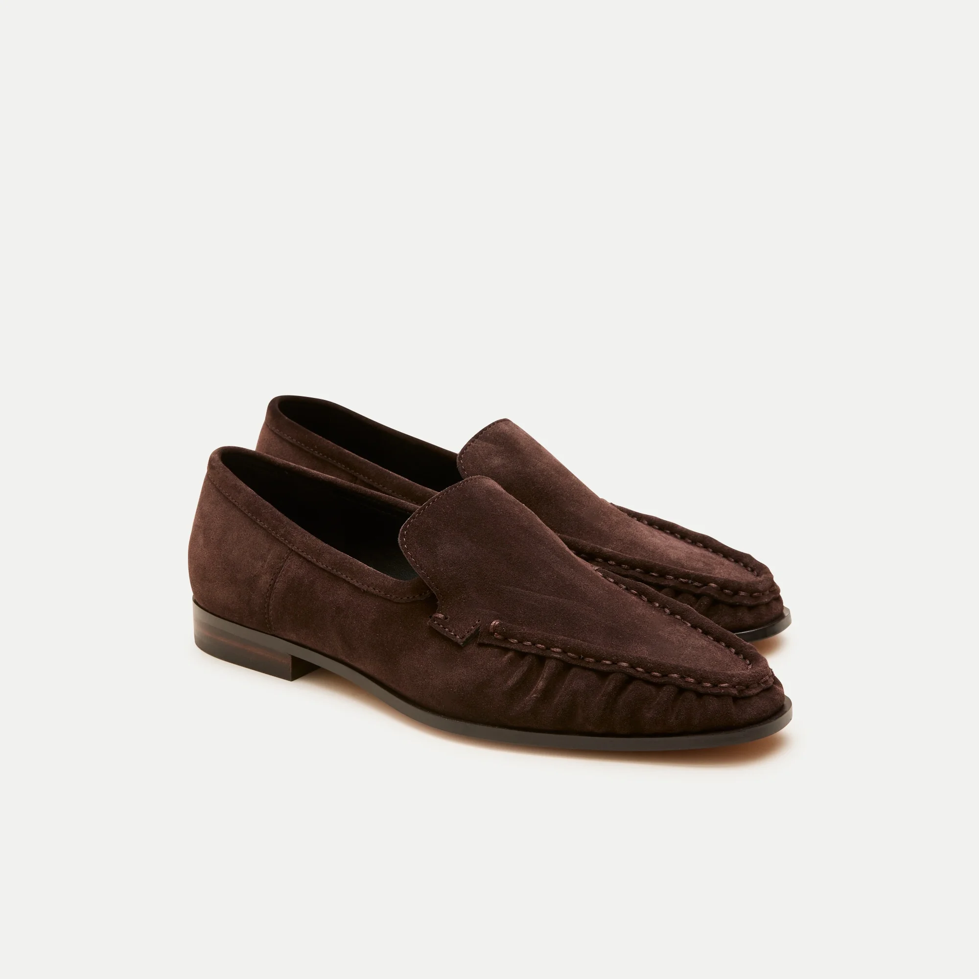 Classic loafers in suede - 1