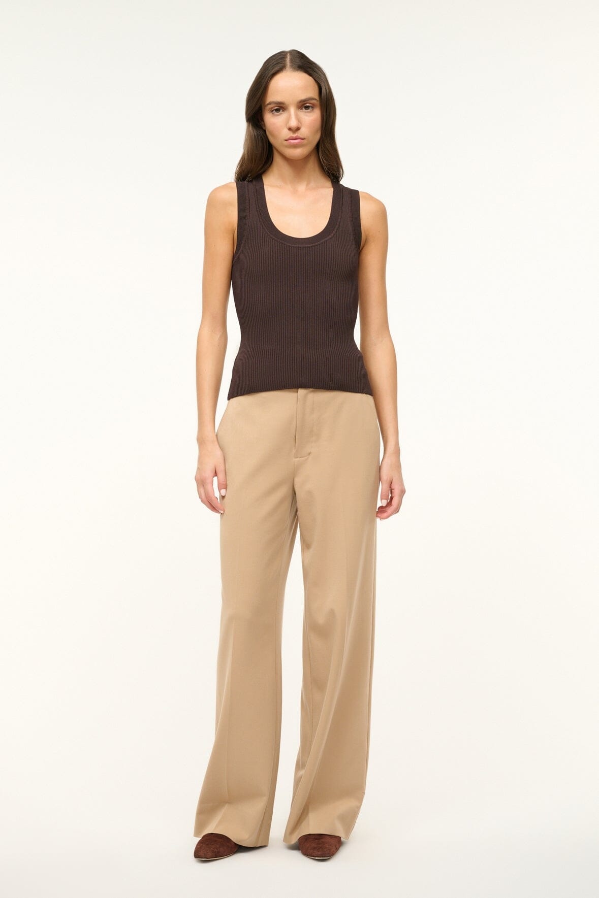 STAUD JULIETTE TOP EARTH - 3