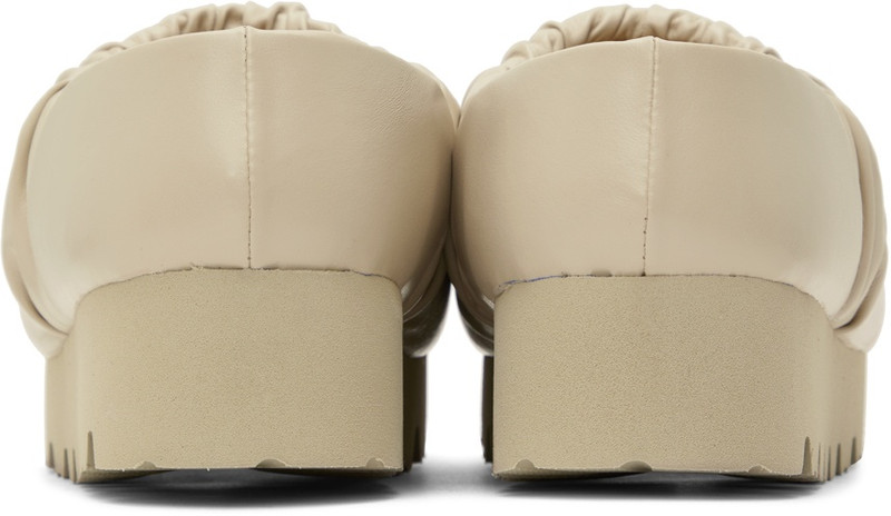 YUME YUME Beige Camp Loafers outlook