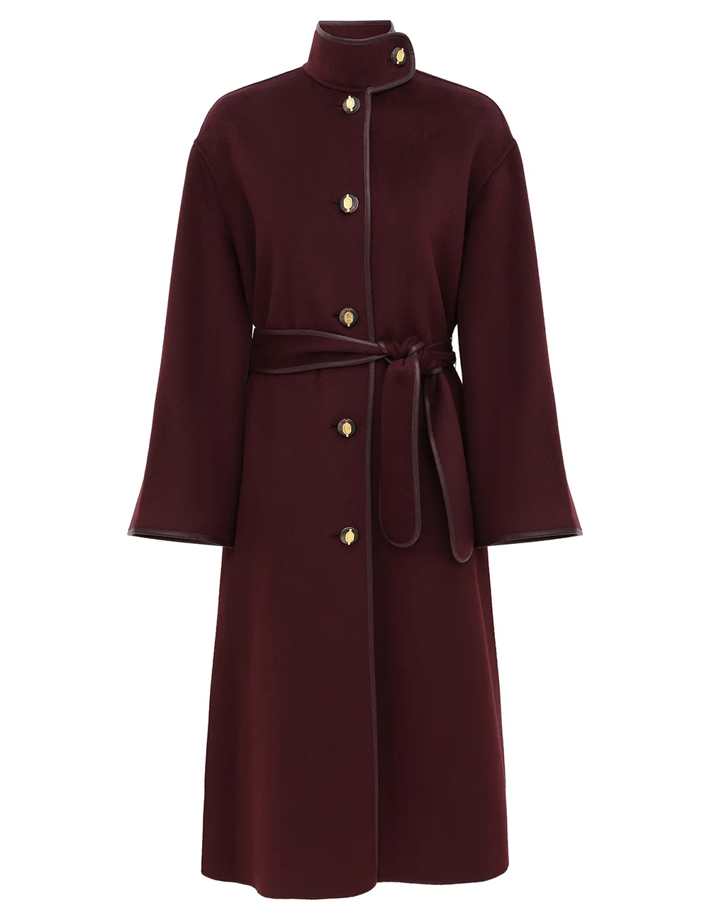 LUNA WOOL WRAP COAT - 1