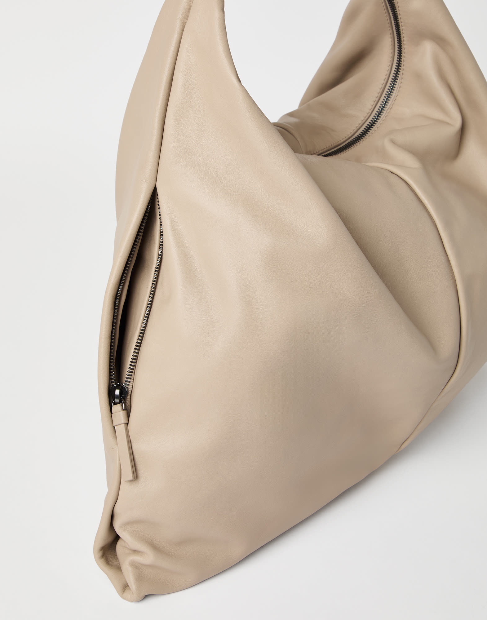 Swing hobo bag in nappa leather - 3