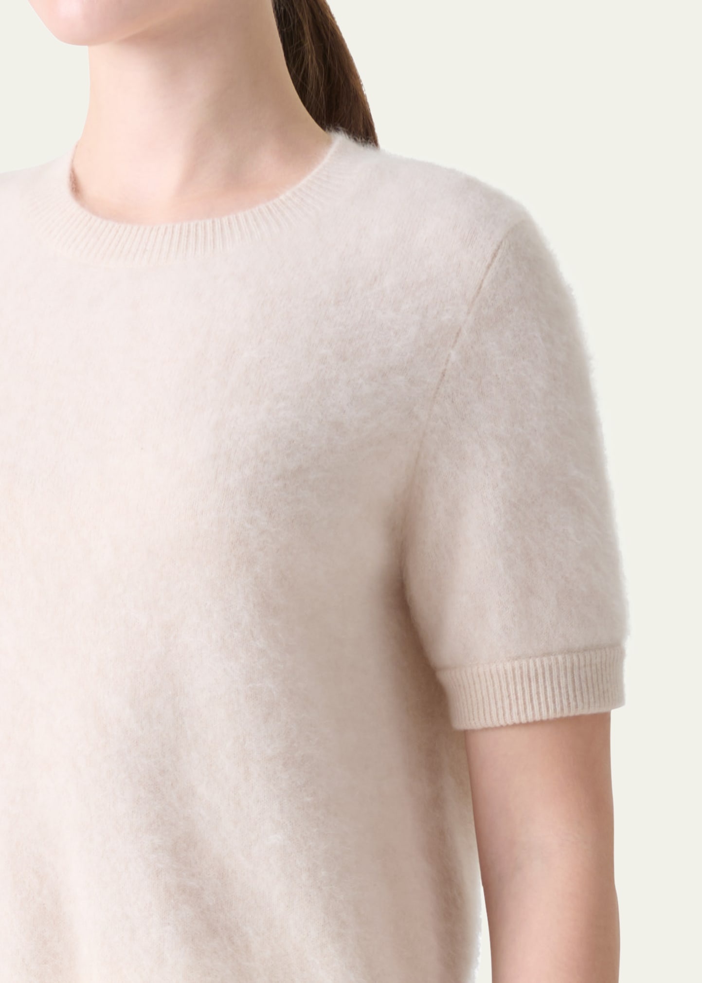 Brushed Cashmere Sweater - 5