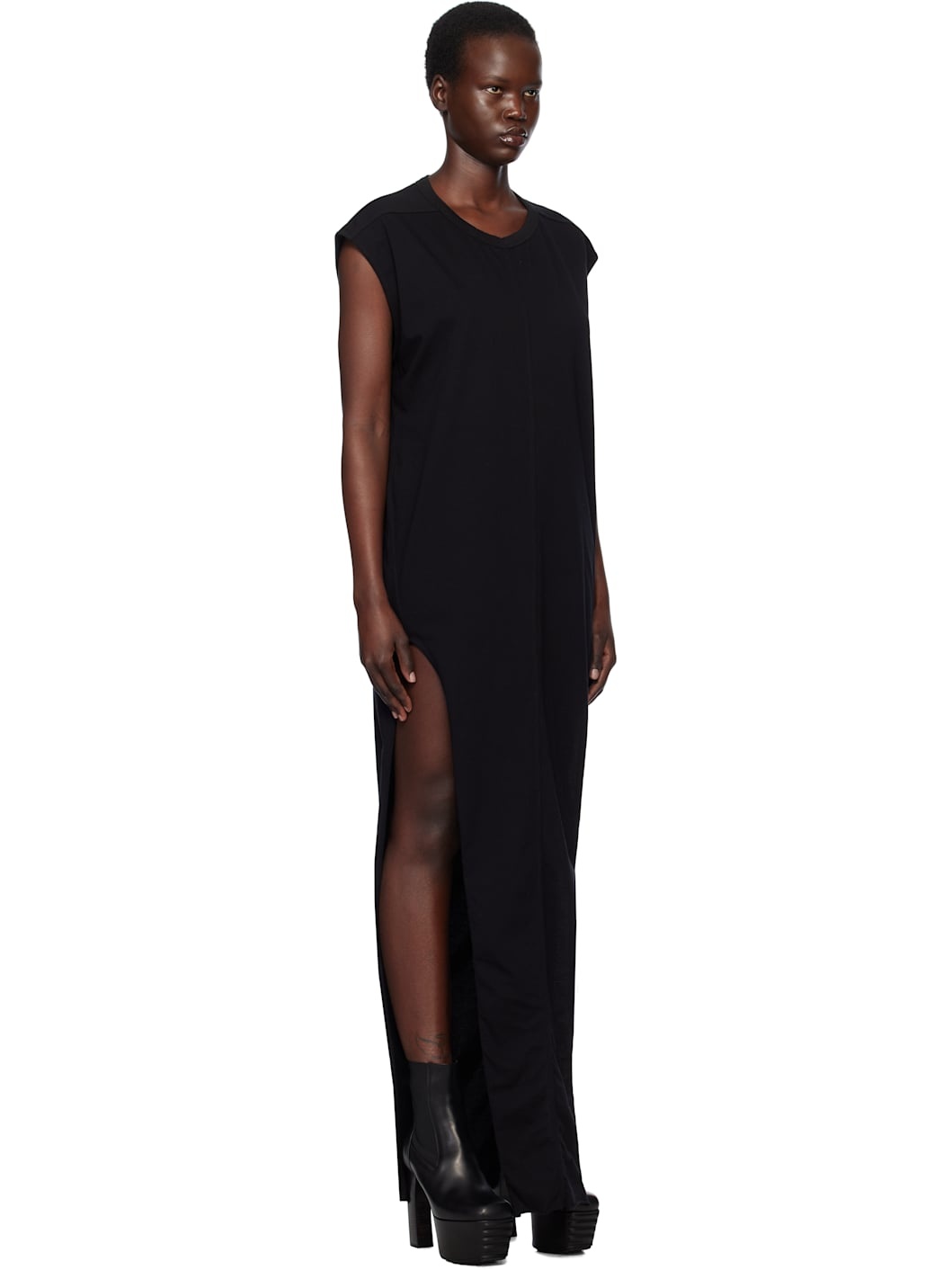 Black Hollywood Classic Arrowhead Maxi Dress - 2
