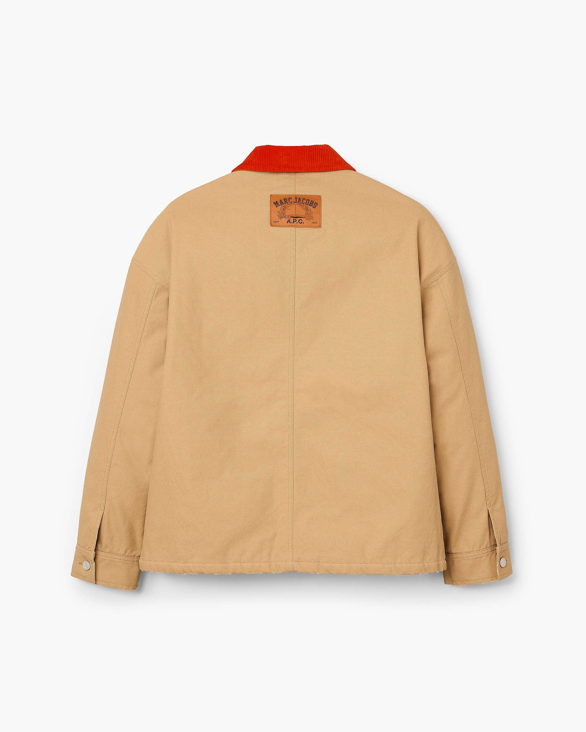 THE A.P.C. X MARC JACOBS STONED CANVAS UNISEX JACKET - 5