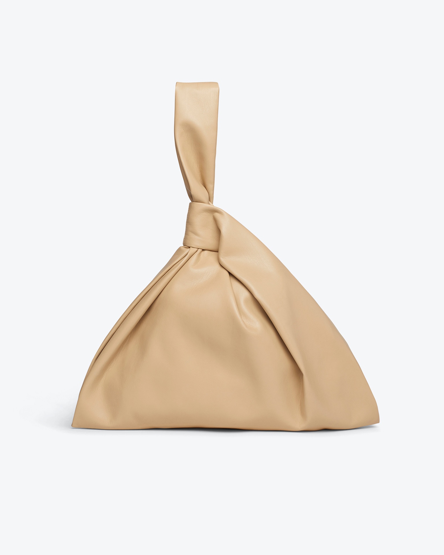 JEN LARGE - OKOBOR™ alt-leather clutch - Almond - 3