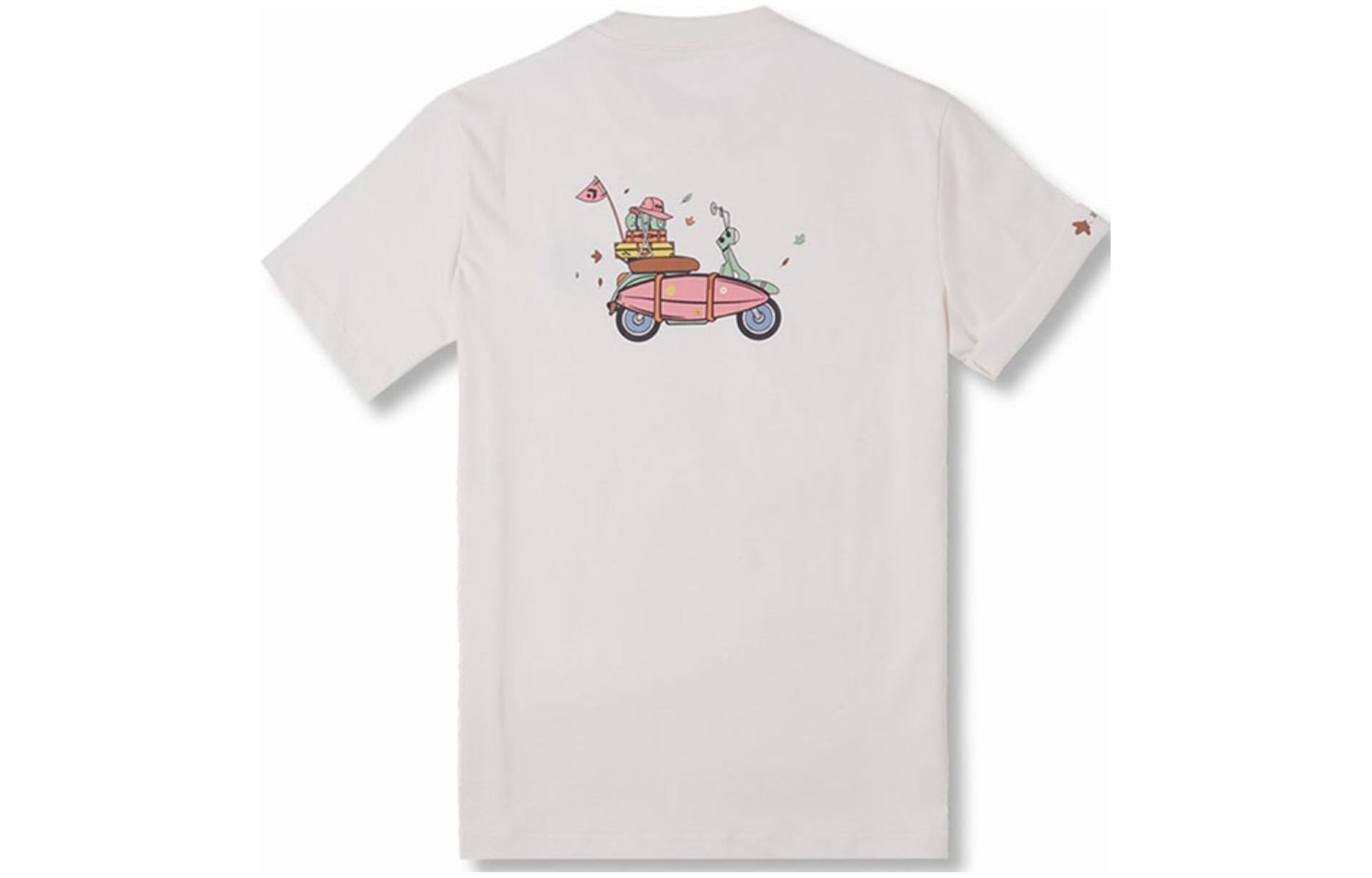 (WMNS) Converse City Escape Tee 'Egret' 10026172-A01 - 2