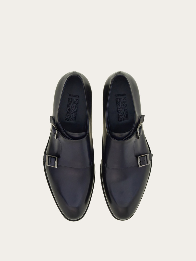 FERRAGAMO Tramezza Double monkstrap outlook