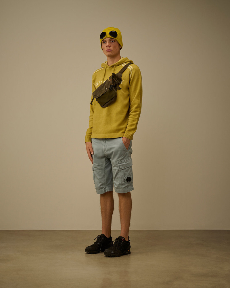 C.P. Company Stretch Sateen Cargo Lens Shorts outlook