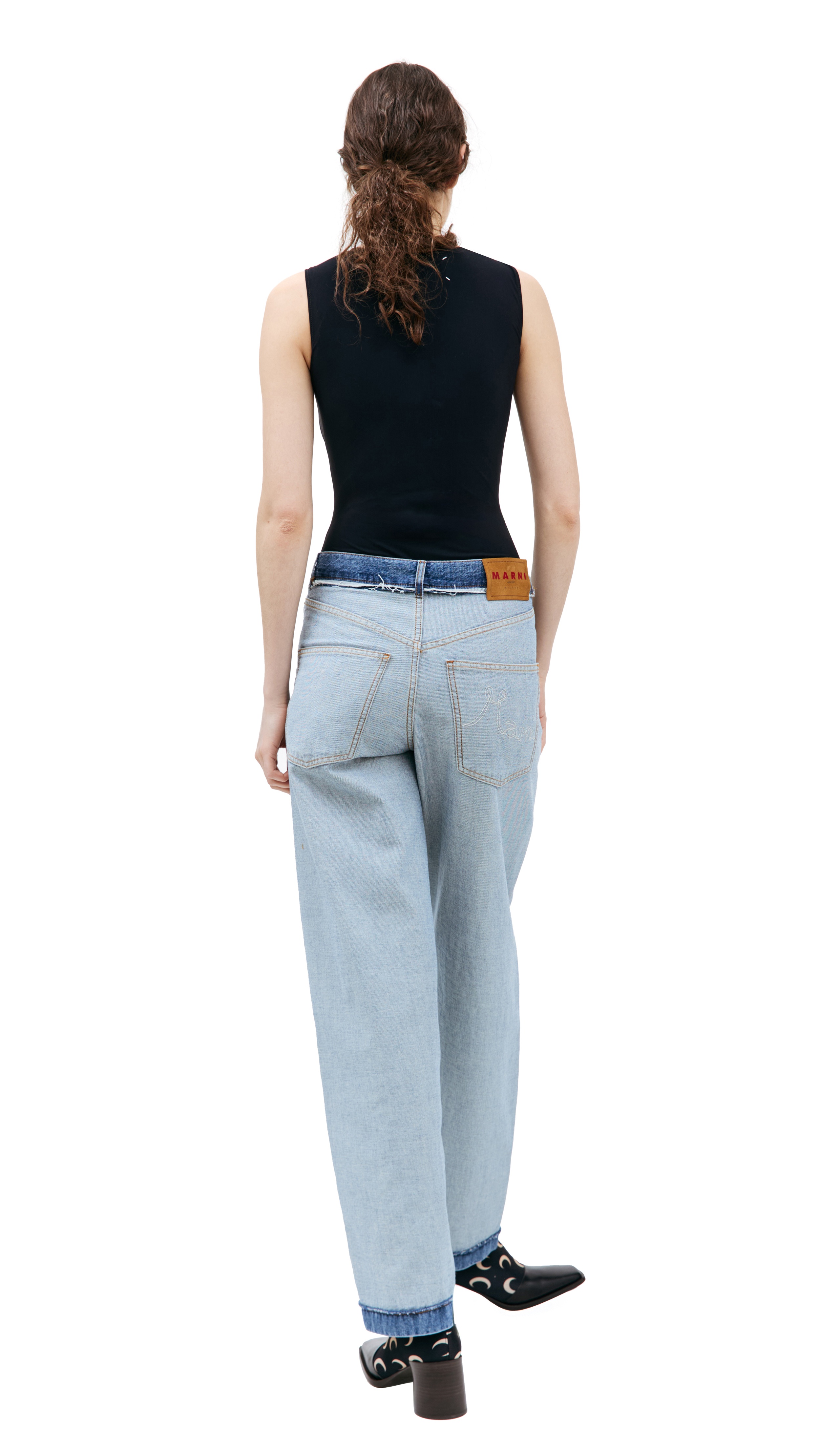 BLUE INSIDE-OUT JEANS - 3