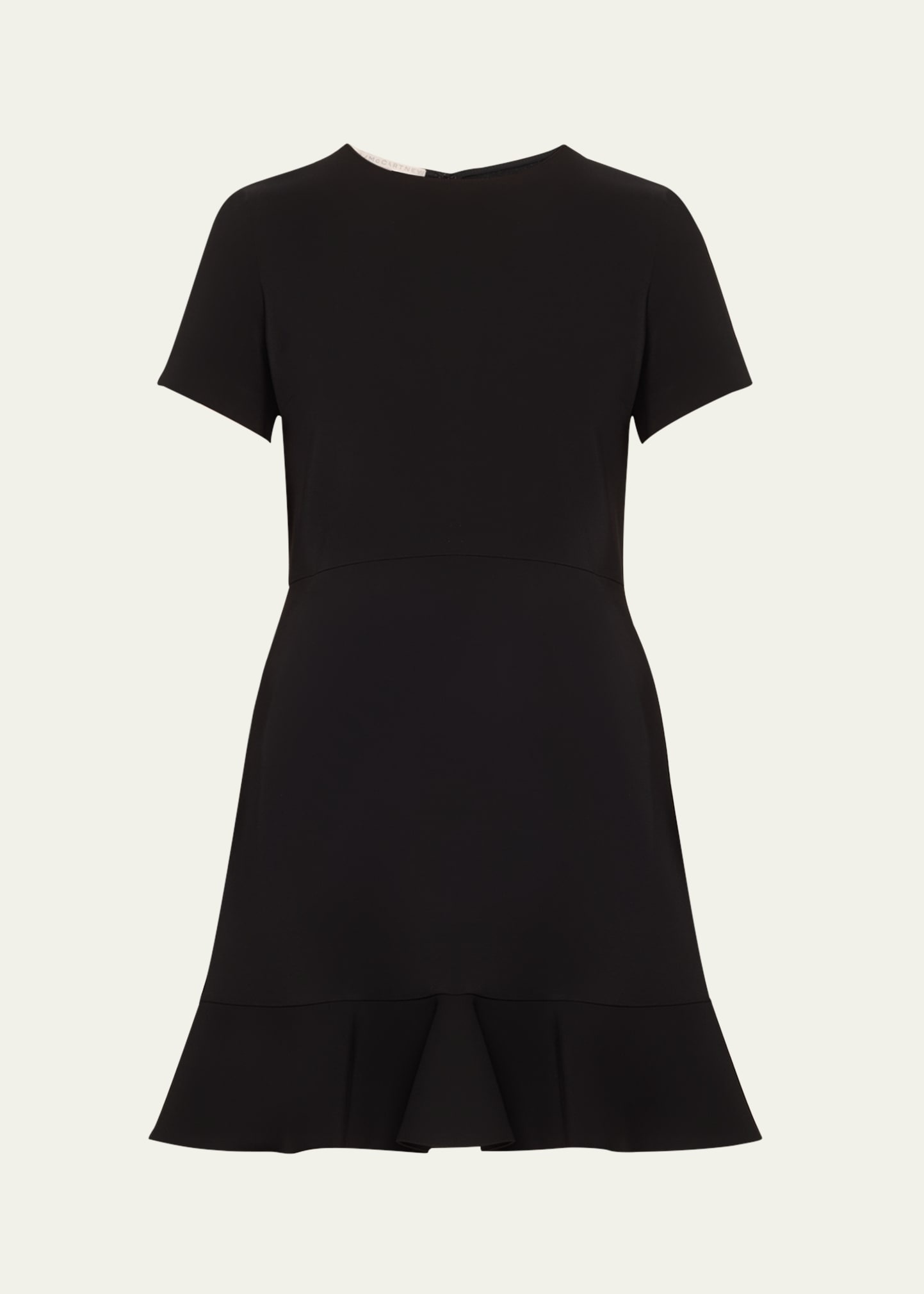 Iconic Mini Dress with Flounce Hem - 1