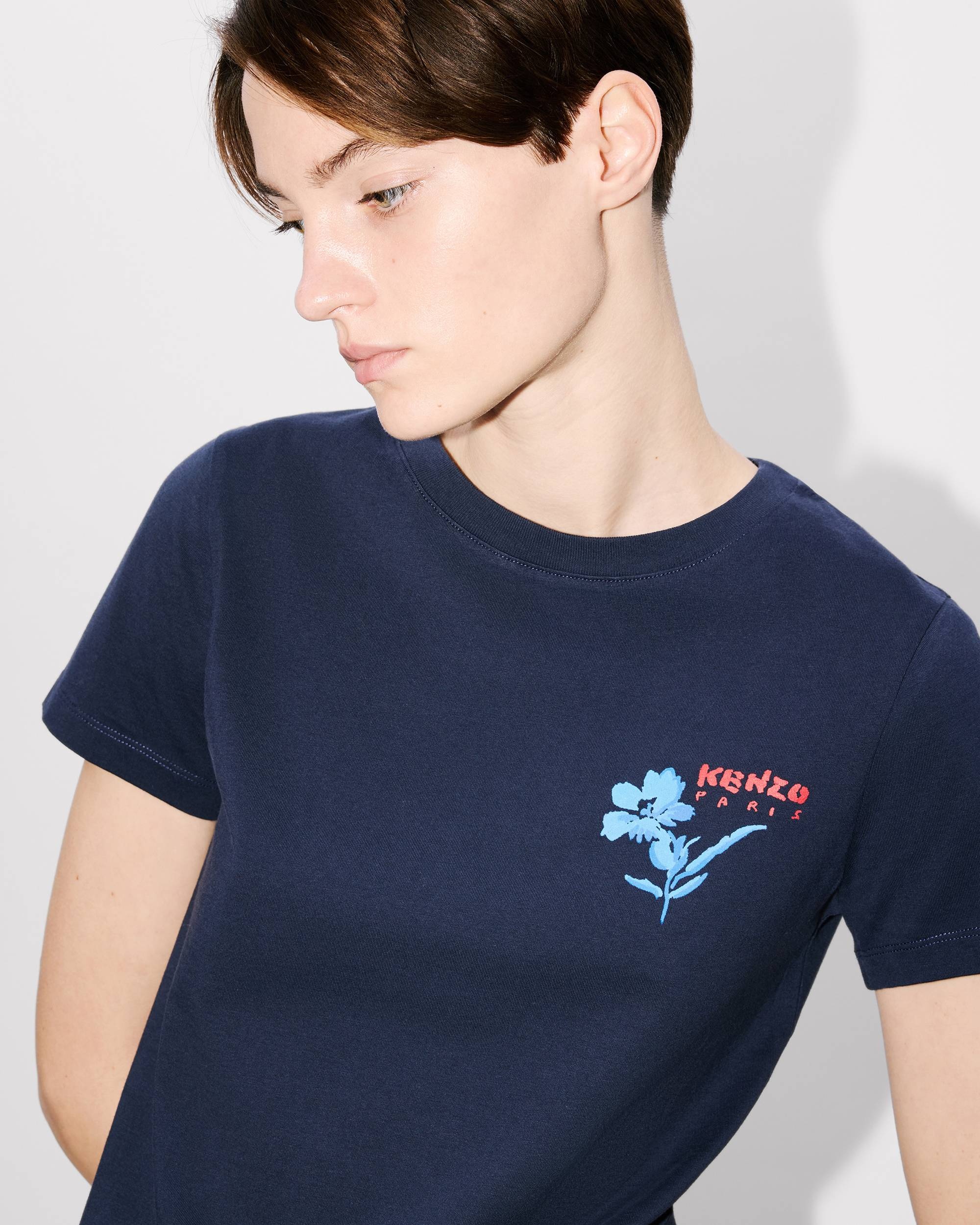 'KENZO Drawn Flowers' T-shirt - 6