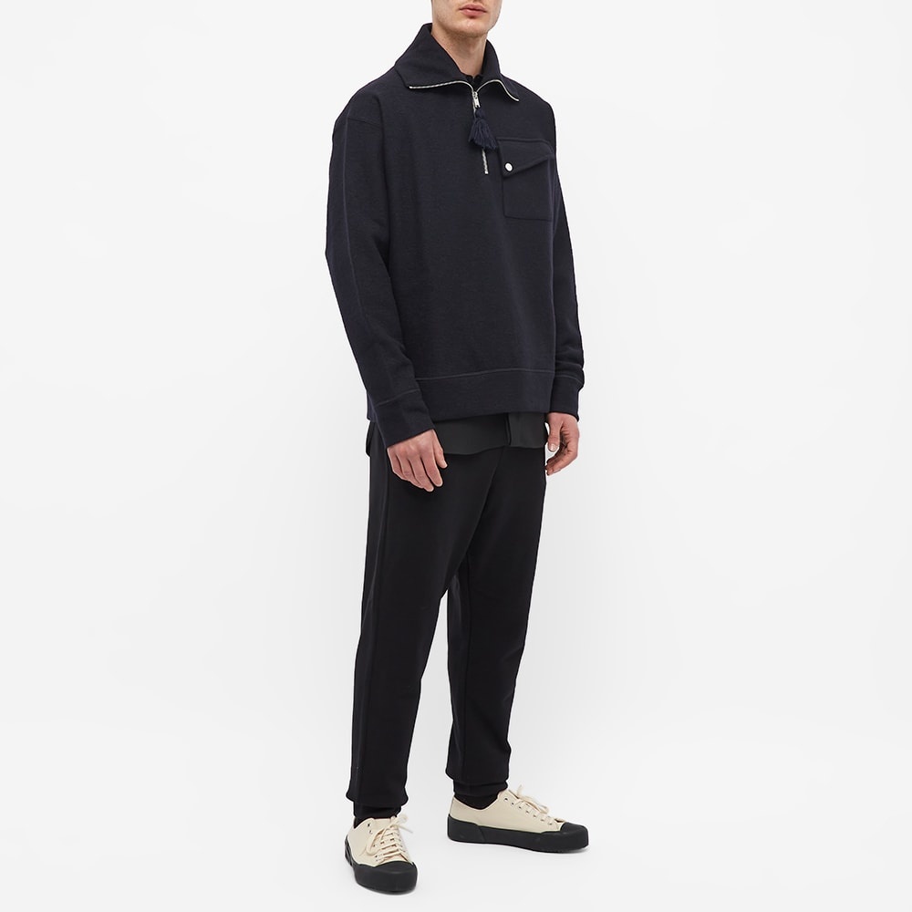 Jil Sander Plus Quarter Zip Sweat - 6