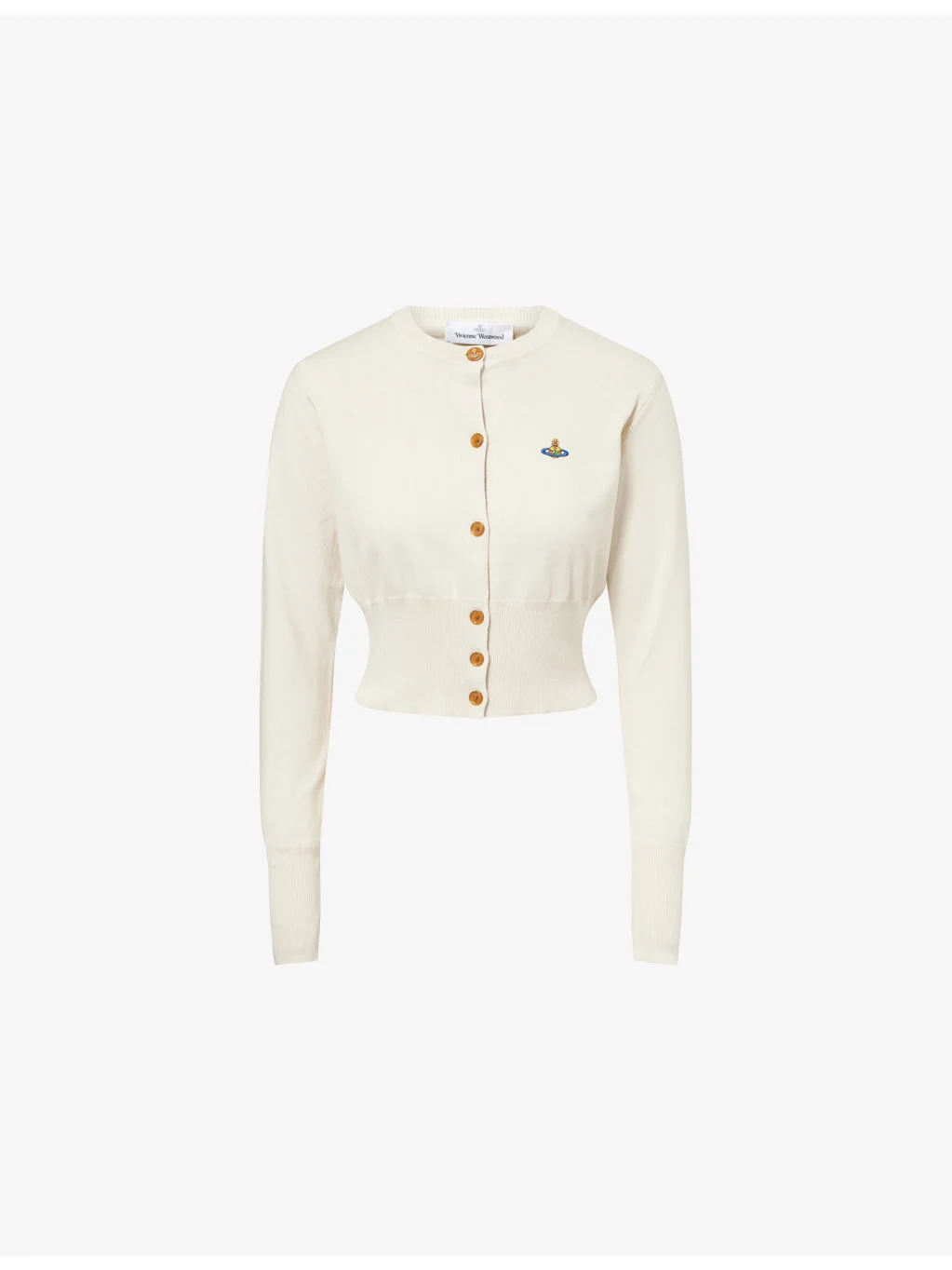 Bea Cropped Cotton-And-Cashmere Cardigan - 1