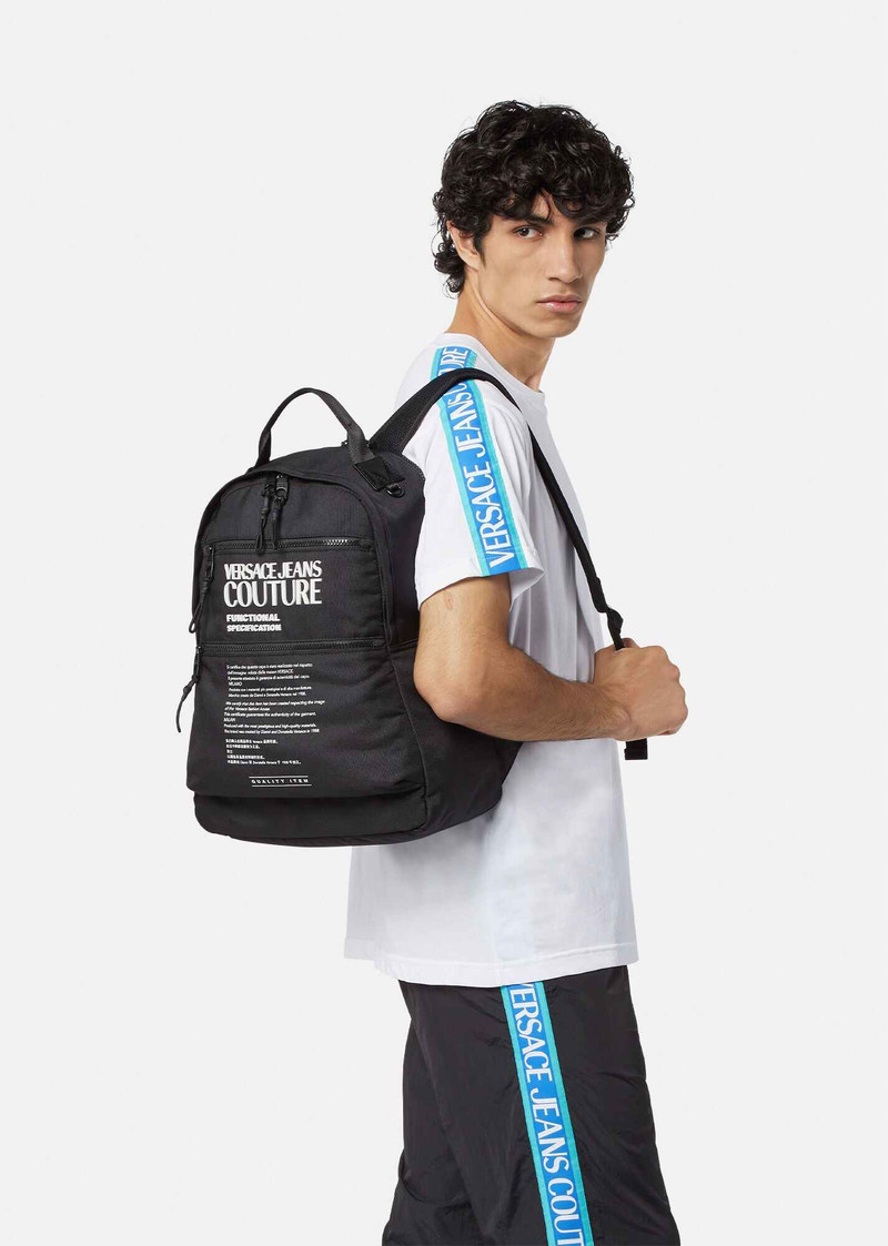VERSACE JEANS COUTURE Logo Backpack outlook