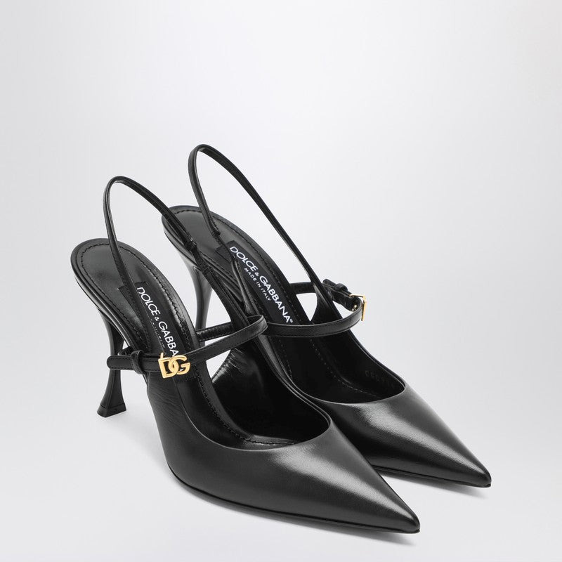 Dolce & Gabbana Dolce&Gabbana Black suede slingback - 1