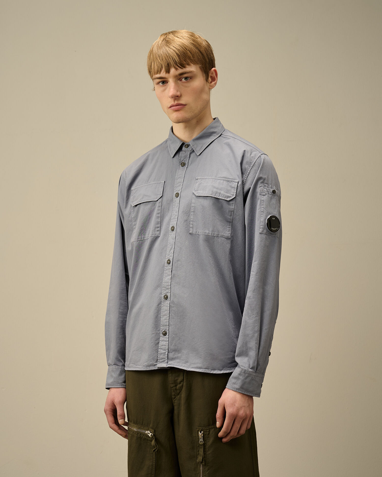Organic Gabardine Lens Shirt - 3