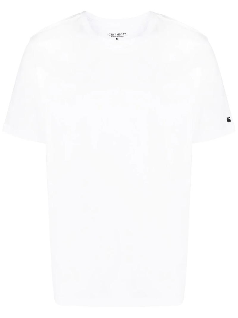logo-print cotton T-shirt 1