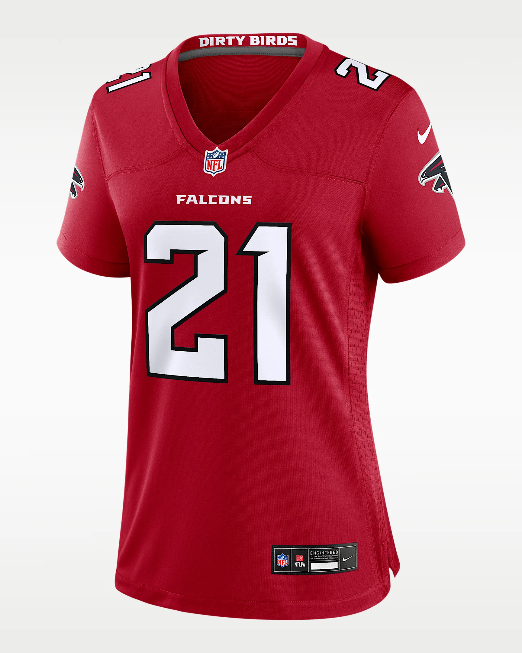 Deion Sanders Atlanta Falcons Retired Women's Nike NFL Game Jersey - 1
