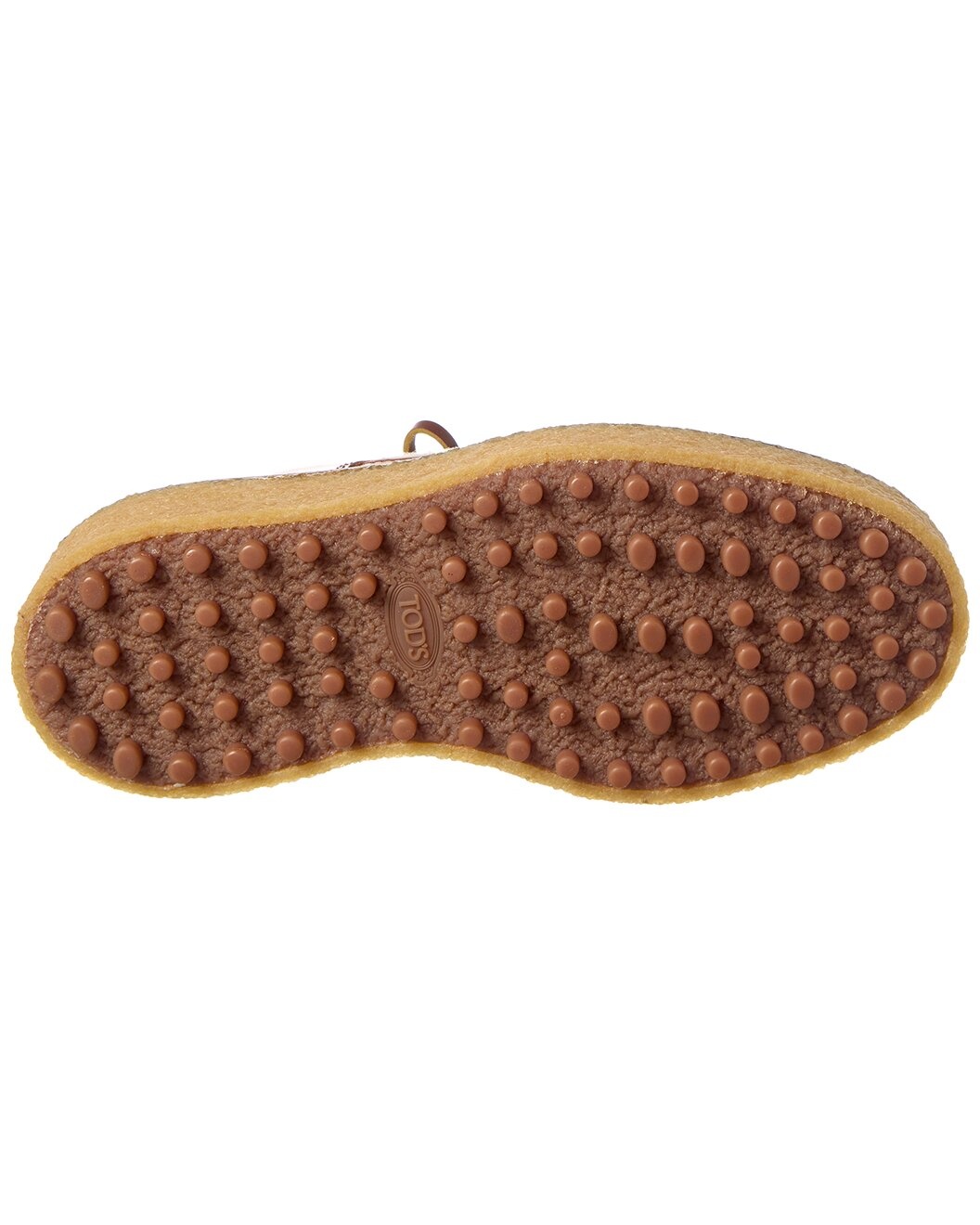 TOD’s Leather & Shearling Platform Loafer - 4