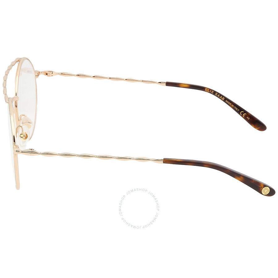 Elie Saab Demo Round Ladies Eyeglasses ES 052 J5G 55 - 4