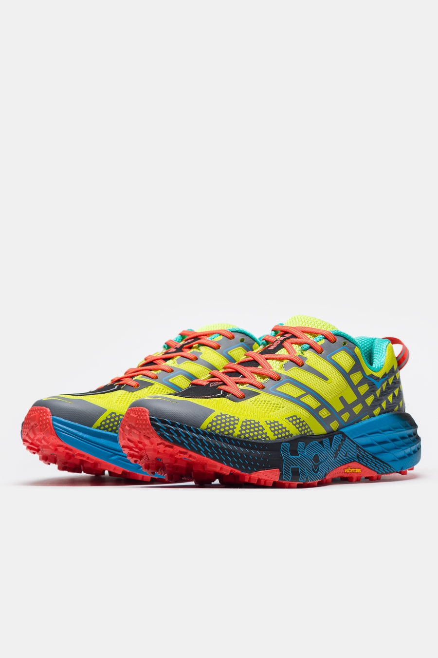 Speedgoat 2 Sneaker in Hoka Citrus/Hoka Blue - 2