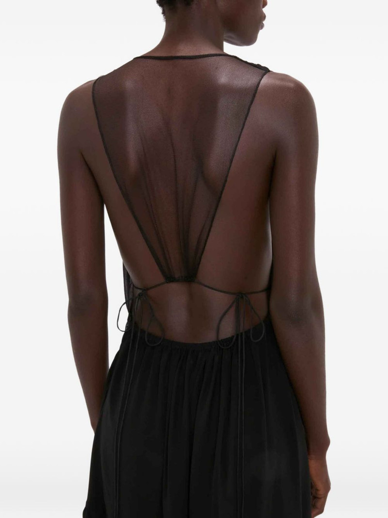 lace-trim mini dress 5