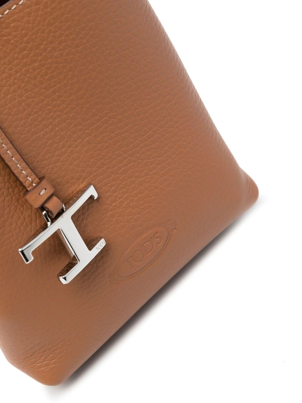 logo-plaque tote bag - 5