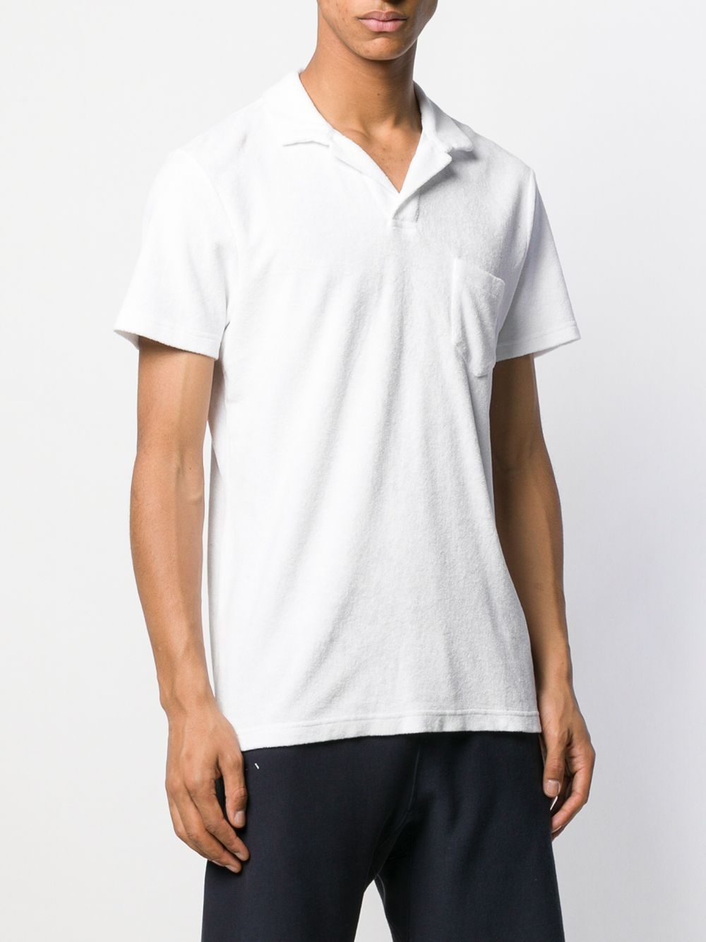 terrycloth polo shirt - 3