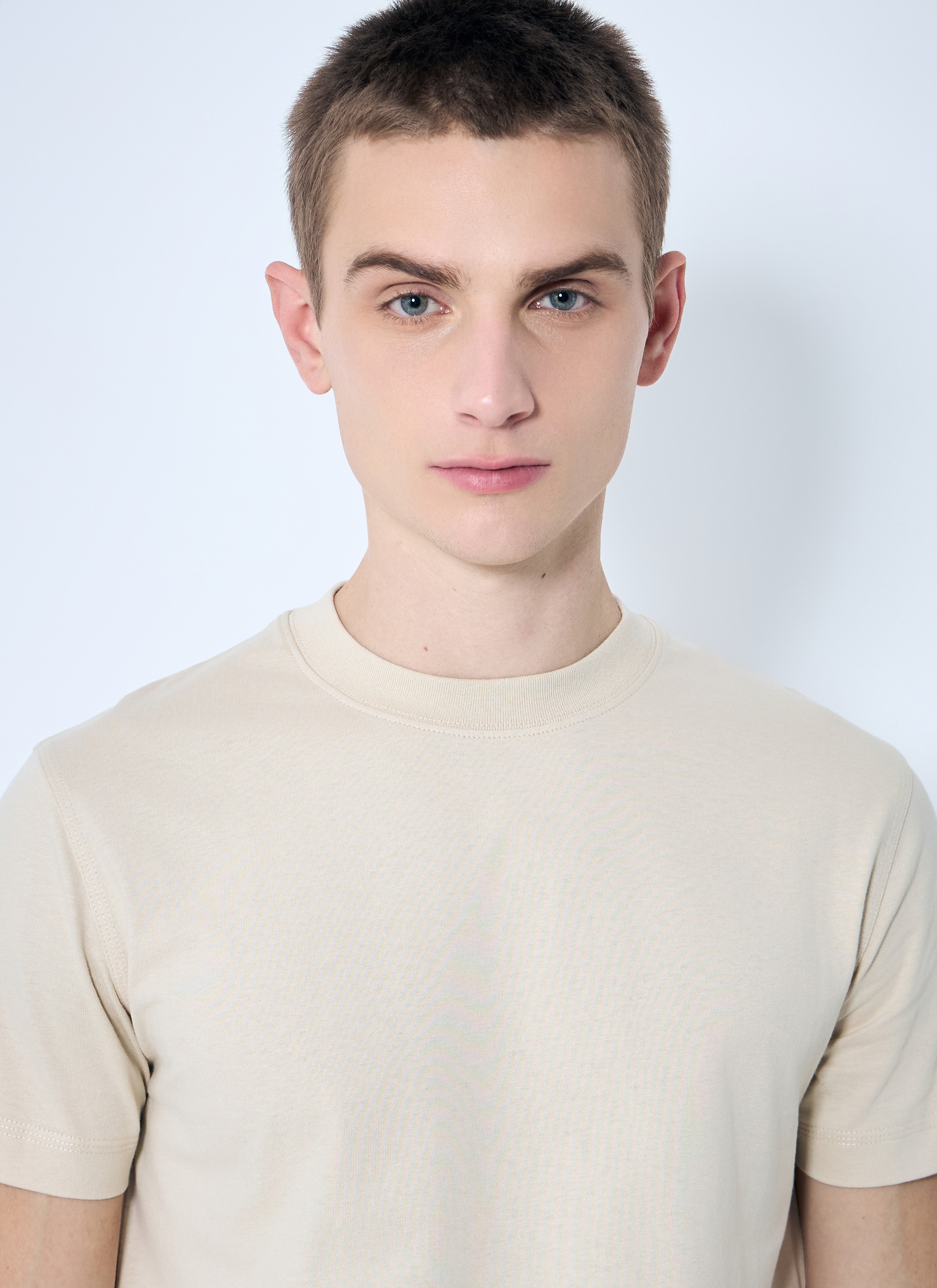 Burberry Men Logo Patch T-Shirt - 5
