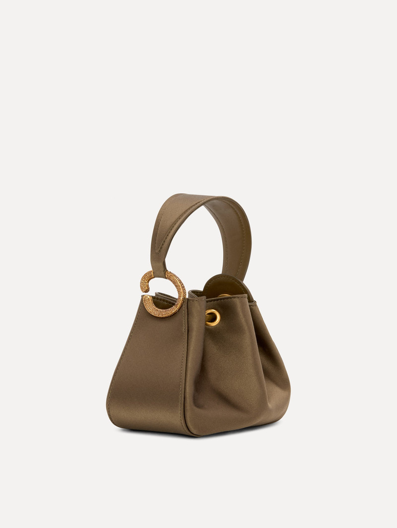 CRYSTAL PAVÉ NANO O HANDLE BAG 1