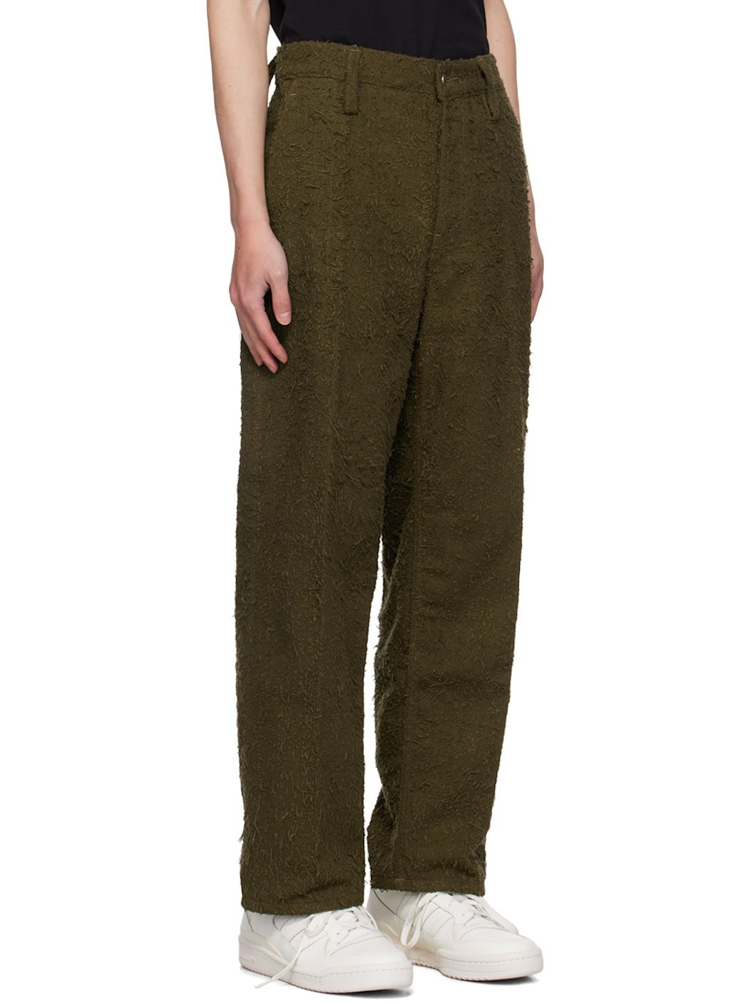 Khaki Towel Trousers - 2