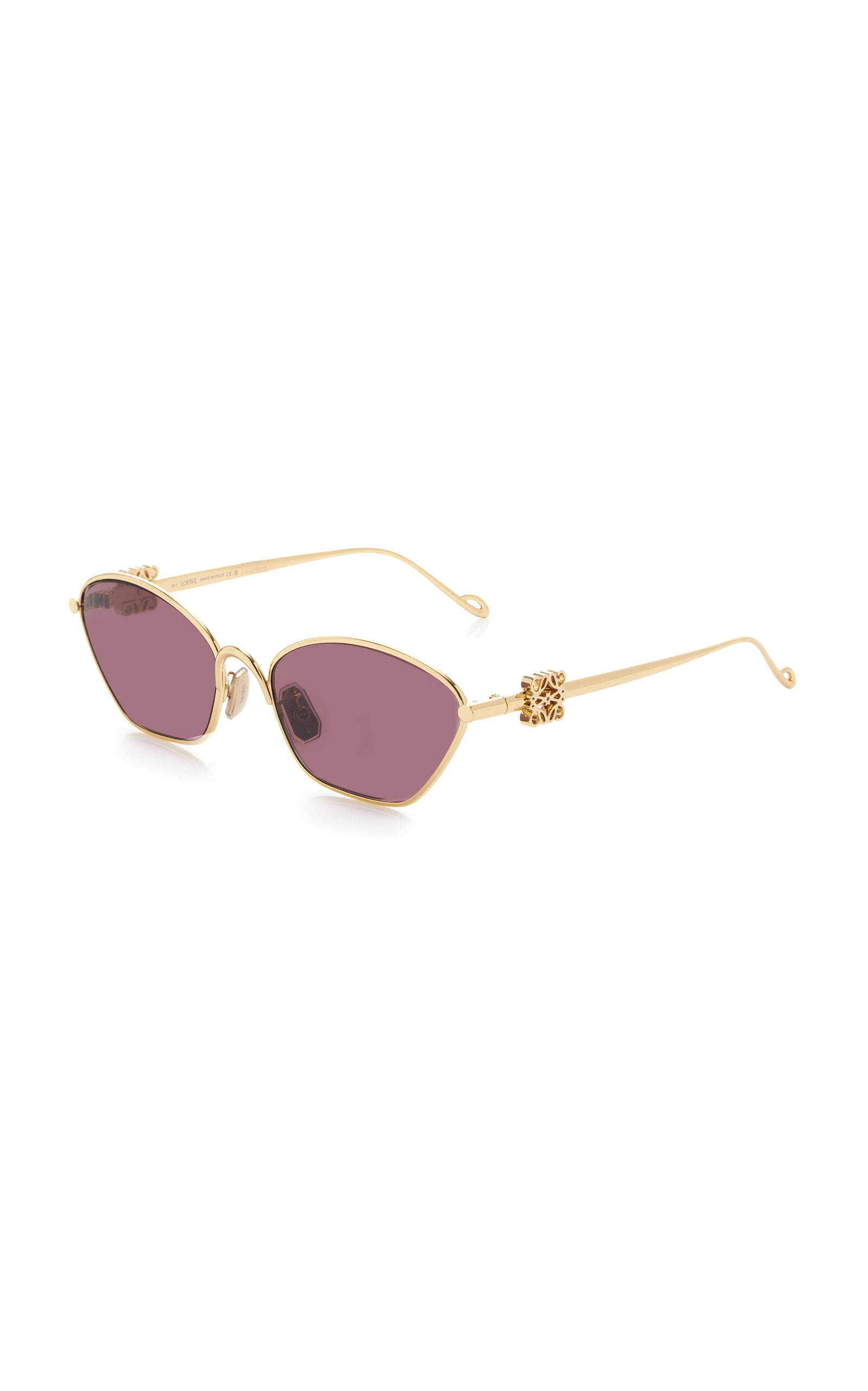 Anagram Metal D-Frame Sunglasses pink - 3