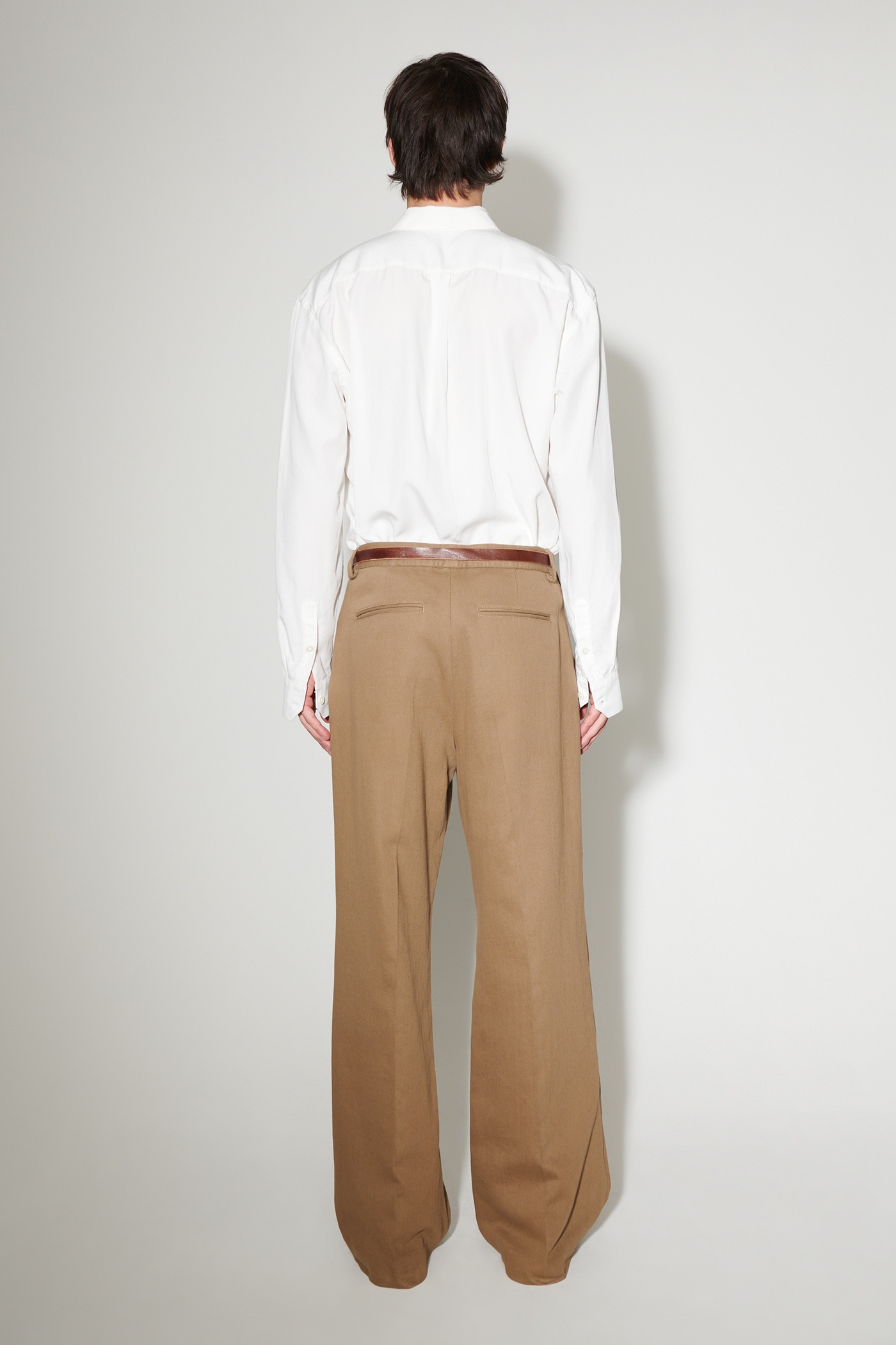 Sailor Trouser Olive Broken Sateen - 4