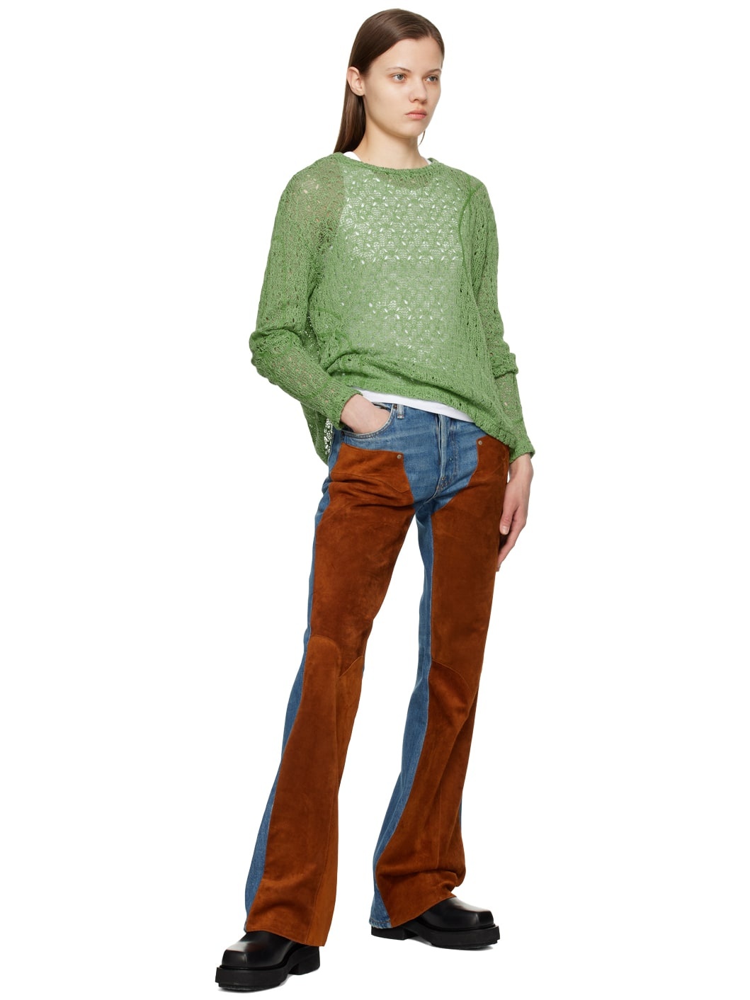 Green Watton Sweater - 4