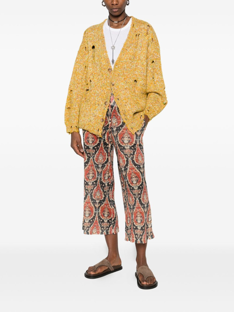 R13 button cardigan outlook