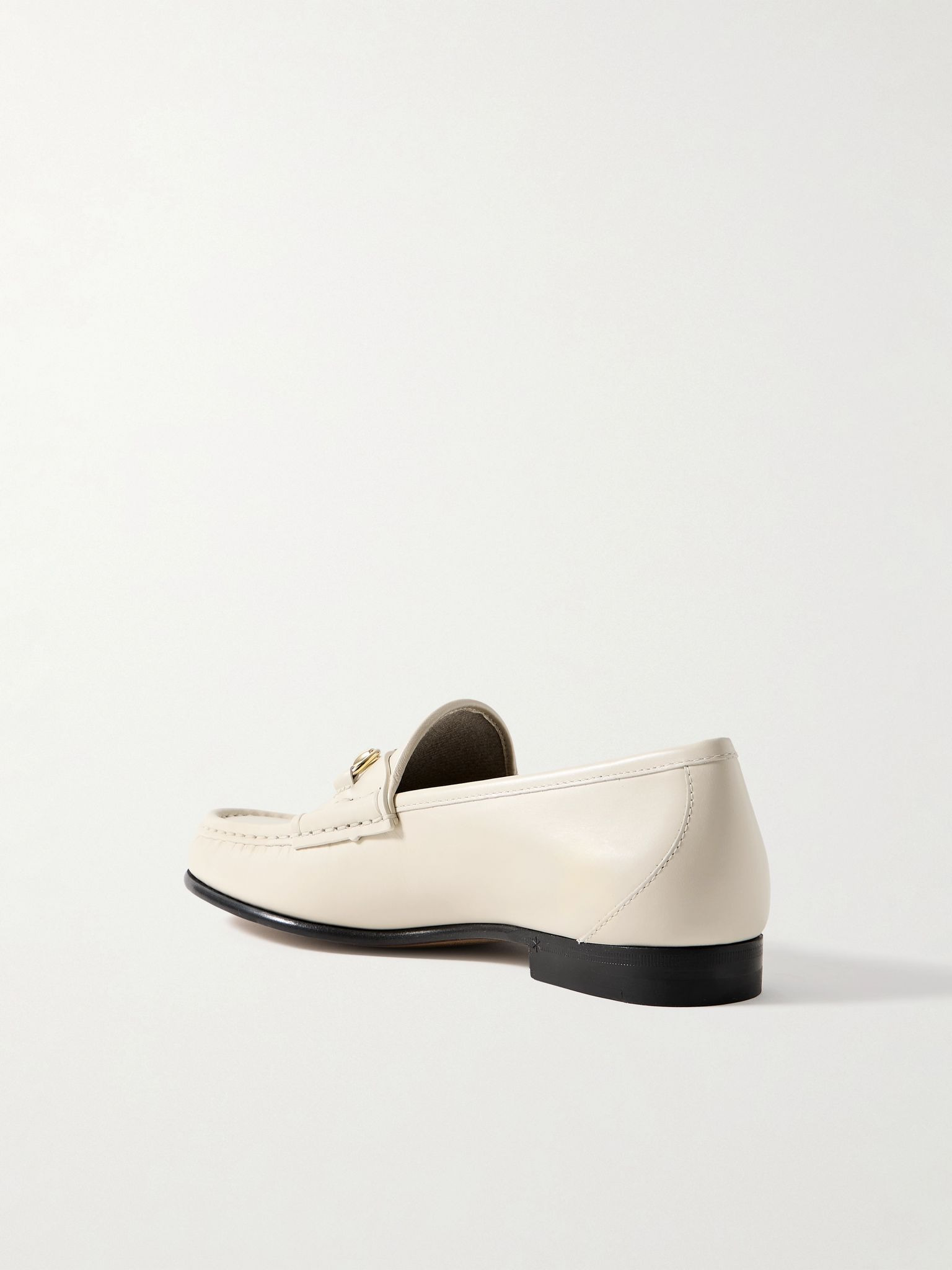 Horsebit 1953 leather loafers Ivory - 3