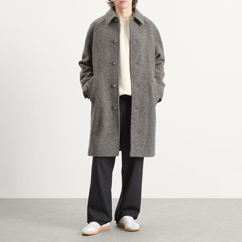 A.P.C. A.P.C. Gaston Felted Wool Overcoat outlook