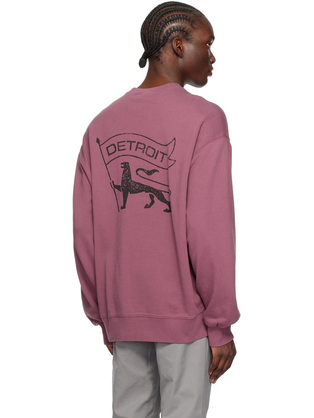 Pink Stamp Sweatshirt - 3
