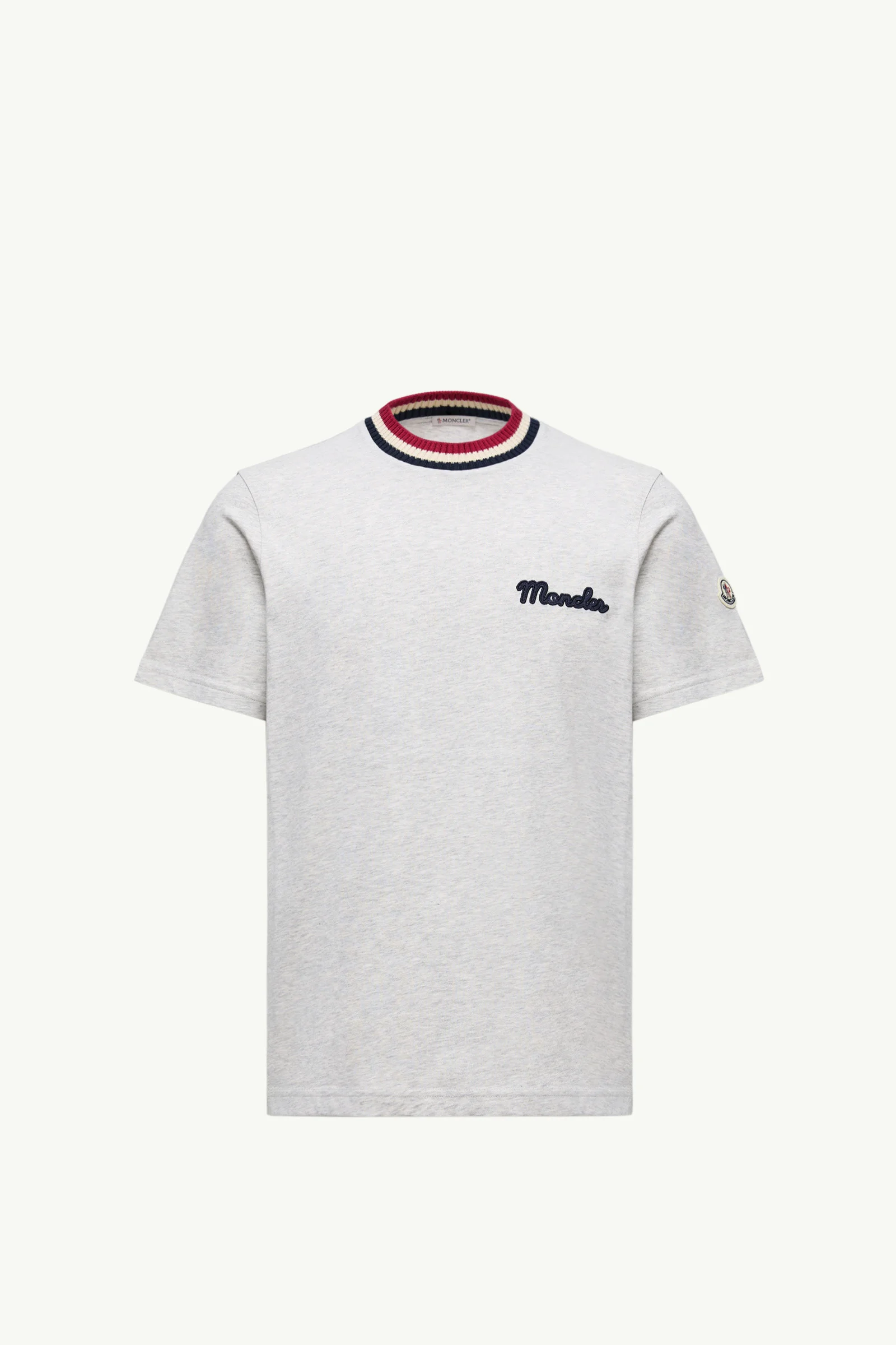 Embroidered Logo Cotton T-Shirt - 1
