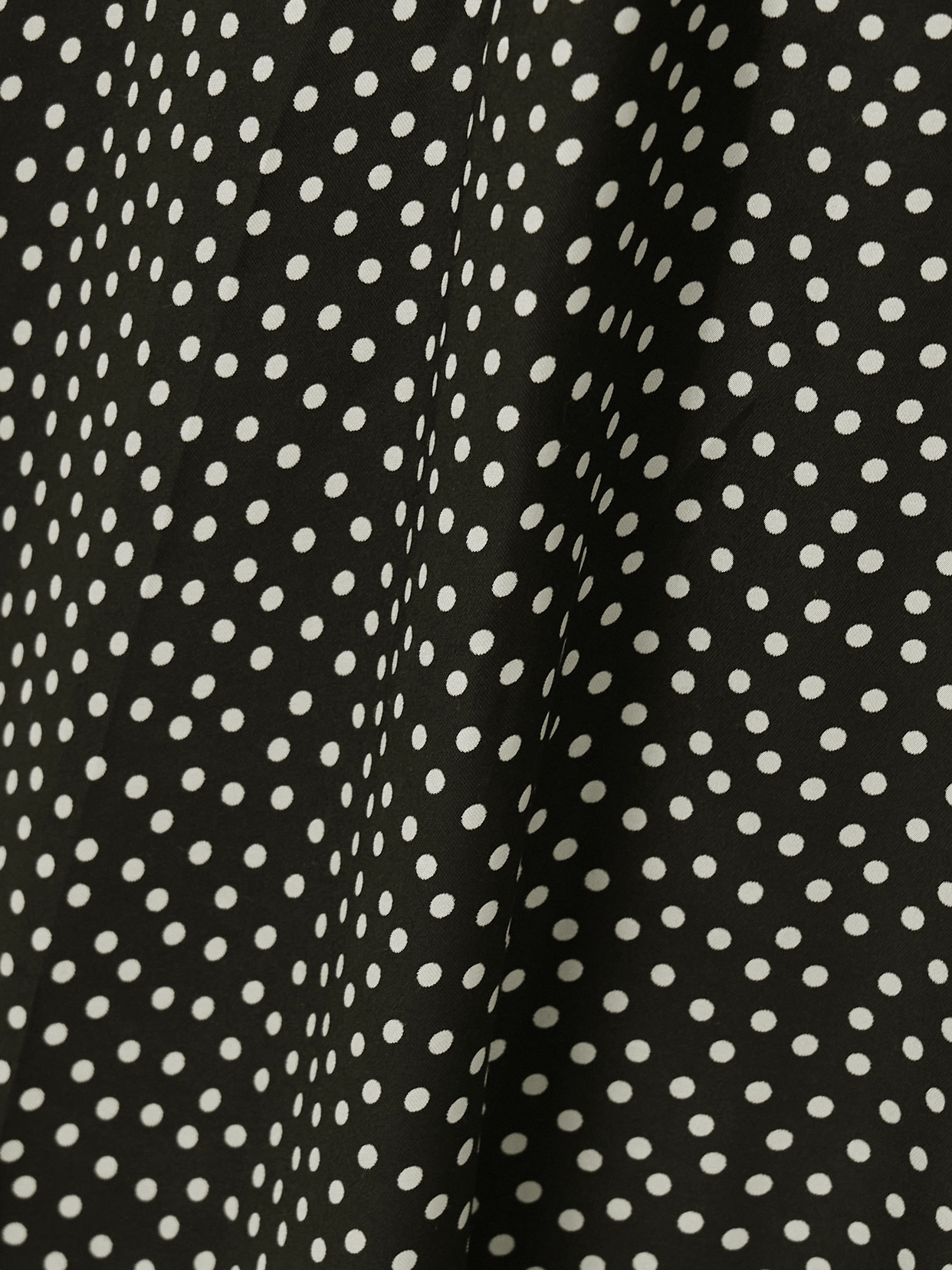 Rosaria Polka-dot Silk-blend Midi Dress - 4
