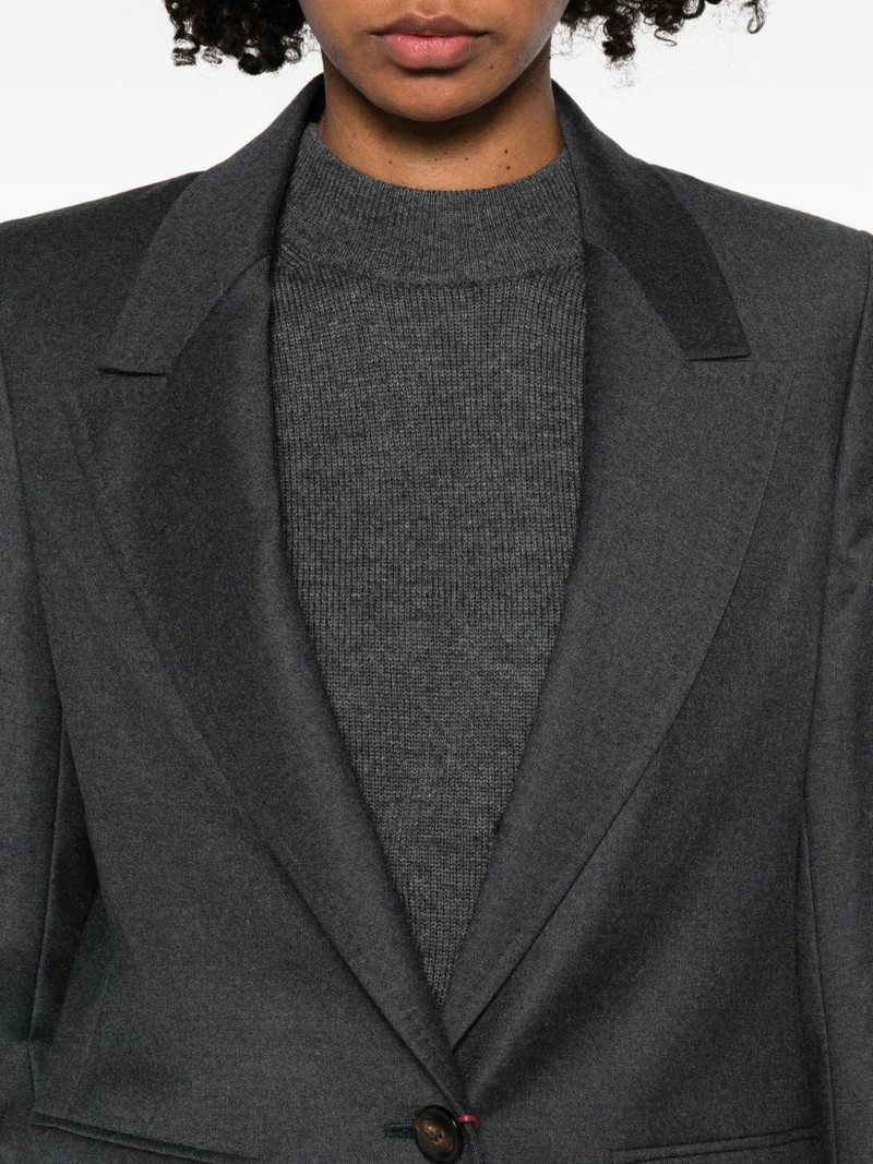 Max Mara Single-breasted wool jacket outlook