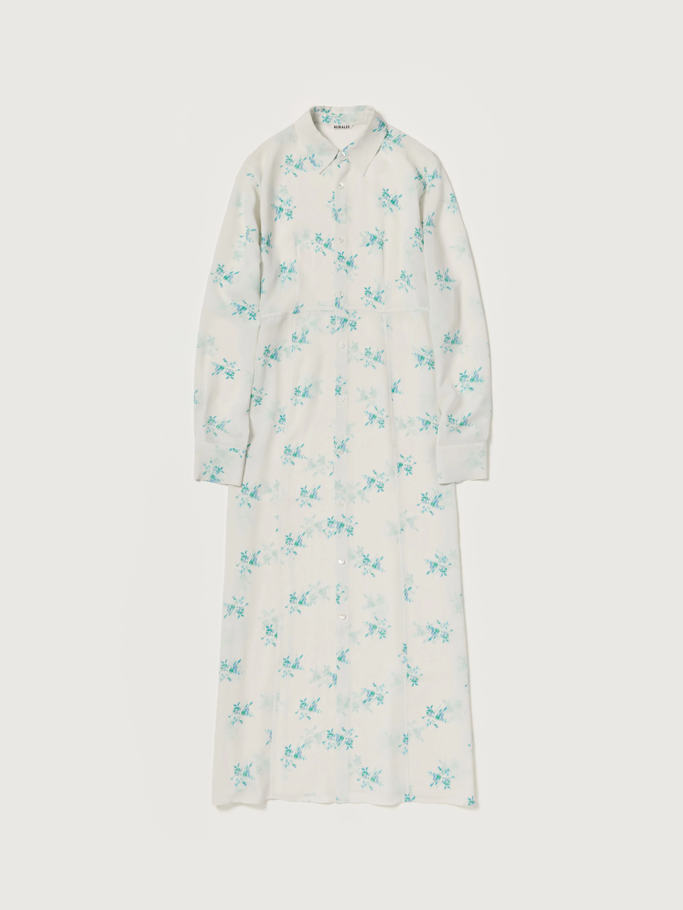 PRINTED AIRY SILK GEORGETTE DRESS - 1